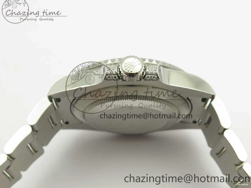 Edition Bezel On GSF SS Diamond SS Black Best Bracelet A2824 Black Dial Submariner 0116